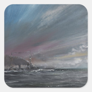 Sticker Carré Moltke Jutland 1916. 2014