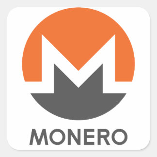 Sticker Carré Monero
