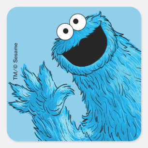 Sticker Carré Monster à la fin de cette histoire   Cookie