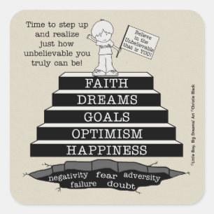 Sticker Carré Monter