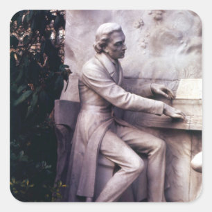 Sticker Carré Monument à Frédéric Chopin