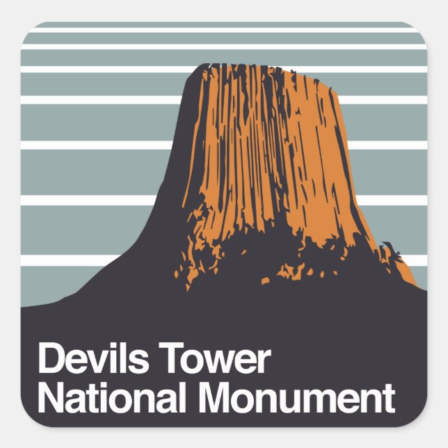 Sticker Carré Monument national de Devils (Devant)