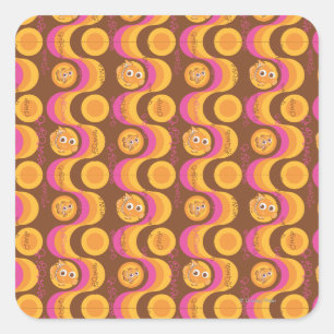 Sticker Carré Motif Nemo Retro