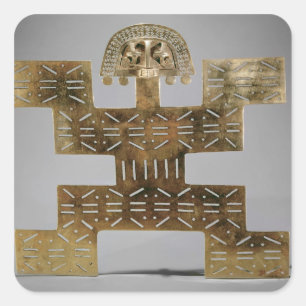 Sticker Carré Moulez Tumbaga pectoral, de Huaca del Dragon