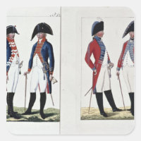 Mousquetaires et dirigeants, 1800