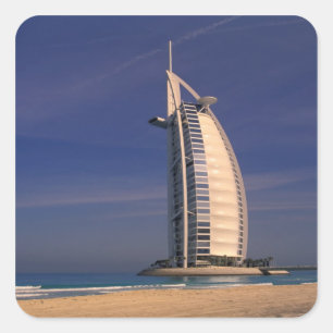 Sticker Carré Moyen-Orient, Émirats arabes unis, Dubaï, Burj