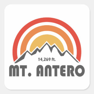 Sticker Carré Mt. Antero