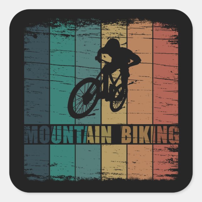 Sticker Carré Mtb VTT (Devant)