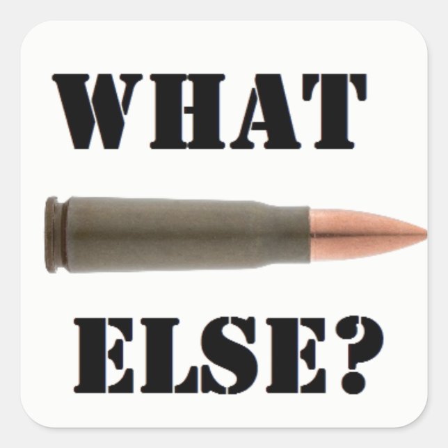 Sticker Carré Munition 7.62x39 (Devant)