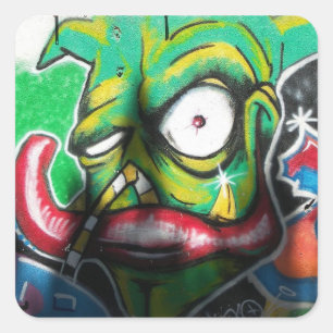 Sticker Carré Murale murale