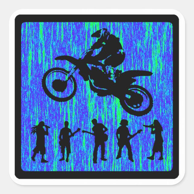 STICKER CARRÉ MX SPOON STYLÉ (Devant)