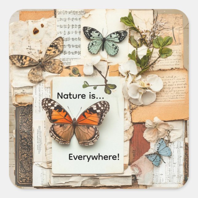 Sticker Carré My Scrapbook (Devant)