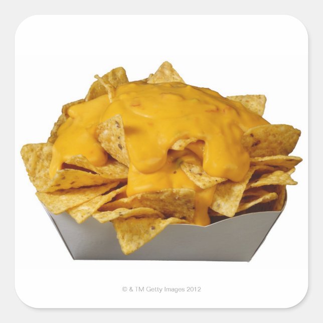 Sticker Carré Nachos (Devant)