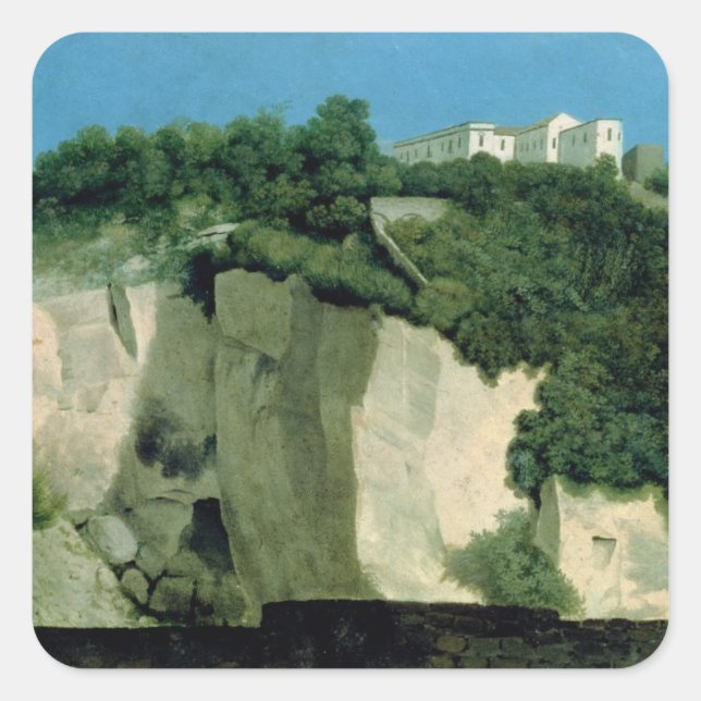 Sticker Carré Naples (Devant)