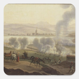 Sticker Carré Napoléon I à Wagram en 1809