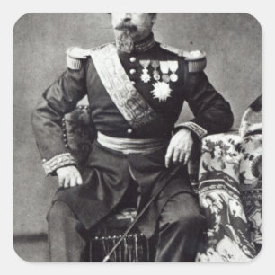 Sticker Carré Napoléon III, 1860-70