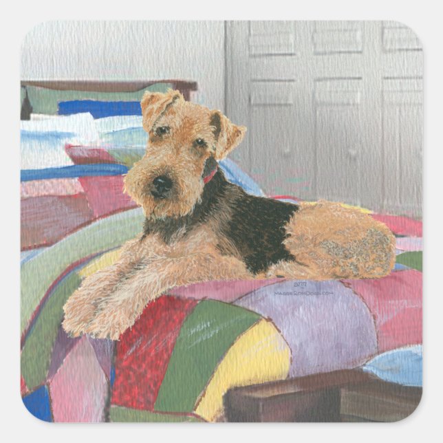 Sticker Carré Naptime (Devant)