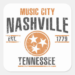 Sticker Carré Nashville