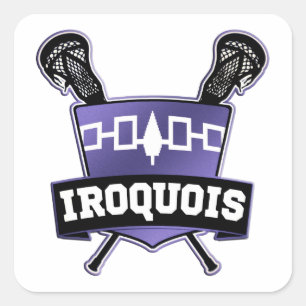 Sticker Carré Nation Iroquois