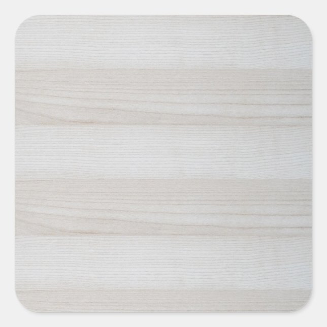 Sticker Carré Nature Blank Wood Modèle Design élégant tendance (Devant)