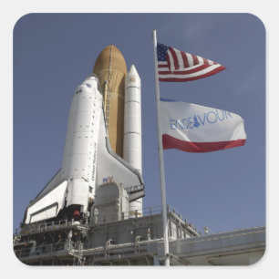 Sticker Carré Navette spatiale Endeavour 2