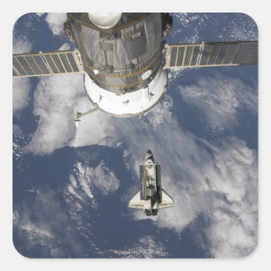 Sticker Carré Navette spatiale Endeavour 8