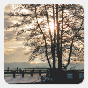 STICKER CARRÉ NAVIRES