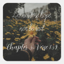 ne perdez pas espoir et ne soyez pas triste