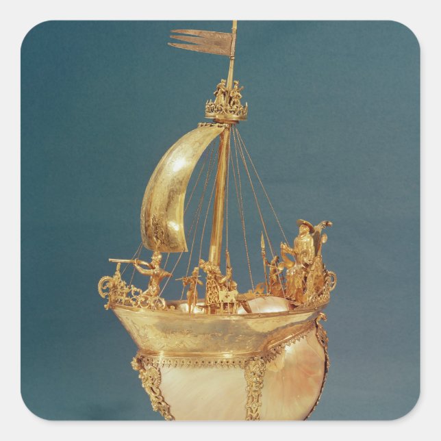 Sticker Carré Nef du Cardinal de Lorraine, 1579 (Devant)