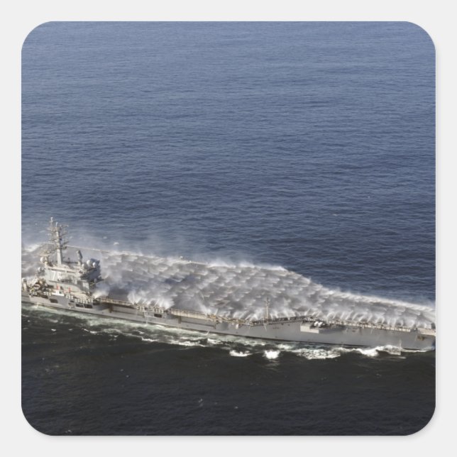 Sticker Carré Nettoyage contre-mesure des arroseurs (Devant)