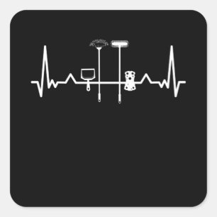 Sticker Carré Nettoyage Ménage Ménage Cadeau