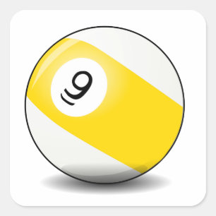 Sticker Carré Neuf Boule