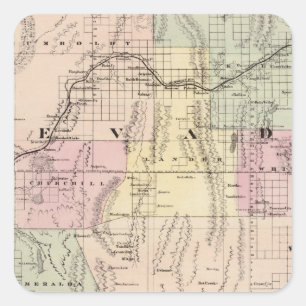 Sticker Carré Nevada 5