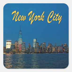 Sticker Carré New York