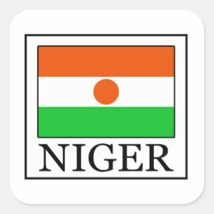 Sticker Carré Niger