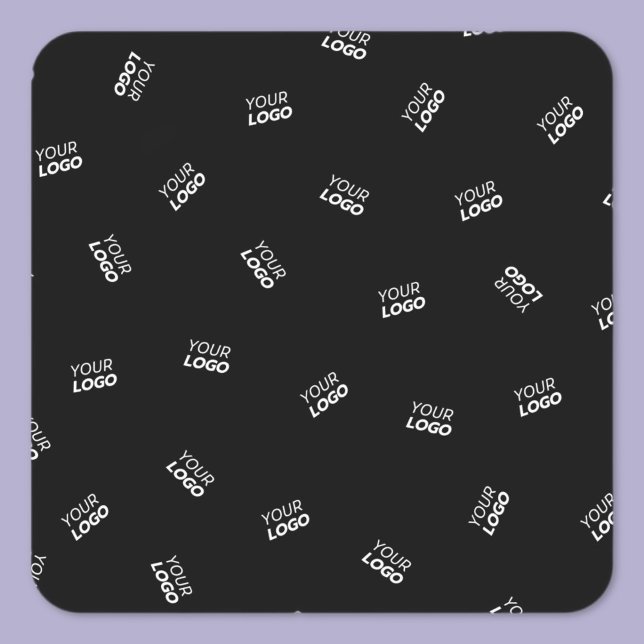 Sticker Carré N'importe quel logo ou image téléchargée | Motif d (Créateur téléchargé)