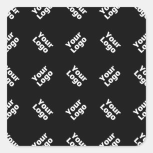 Sticker Carré N'importe quel logo ou image téléchargée   Motif d
