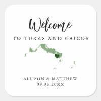 N'importe quelle couleur Turc et Caicos Mariage We