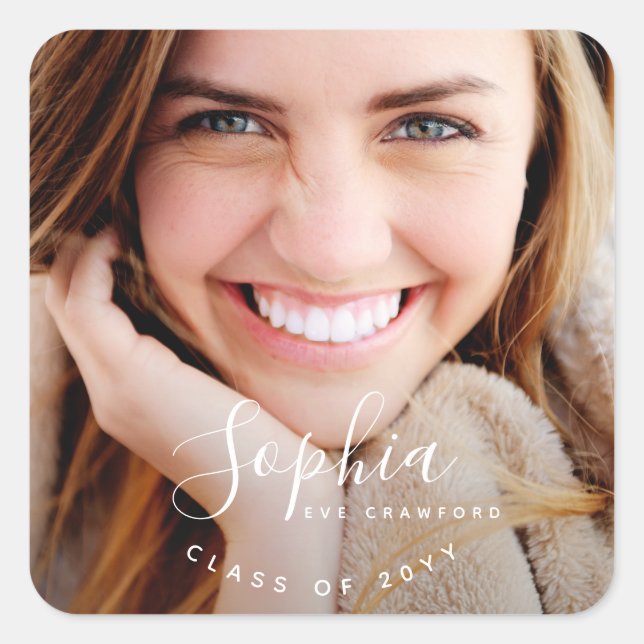 STICKER CARRÉ NOM DU SCRIPT (Devant)