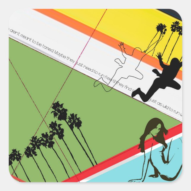 Sticker Carré Non identifié (Devant)