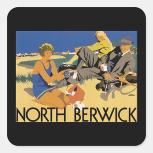 Sticker Carré North Berwick