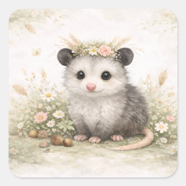 Sticker Carré Notes (Devant)