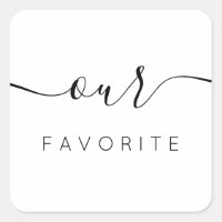 Notre Calligraphie Moderne Favorite Favoriser