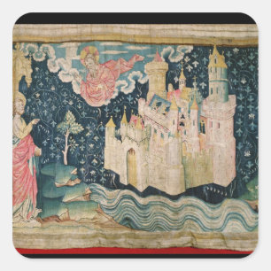 Sticker Carré Nouveau Jérusalem