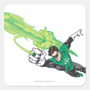 Sticker Carré Nouvelle lanterne verte 5