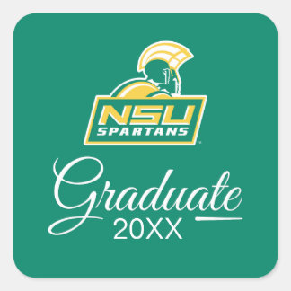 Sticker Carré NSU Spartans Graduate