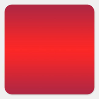 Sticker Carré Nucléaire Dégradé rouge - Modèle rouge crapaud