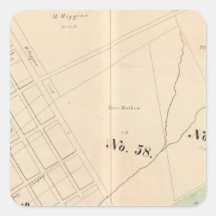 Sticker Carré Oakland, proximité 14