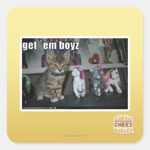 Sticker Carré Obtenez-les boyz