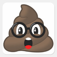 Oh Poop Emoji avec lunettes